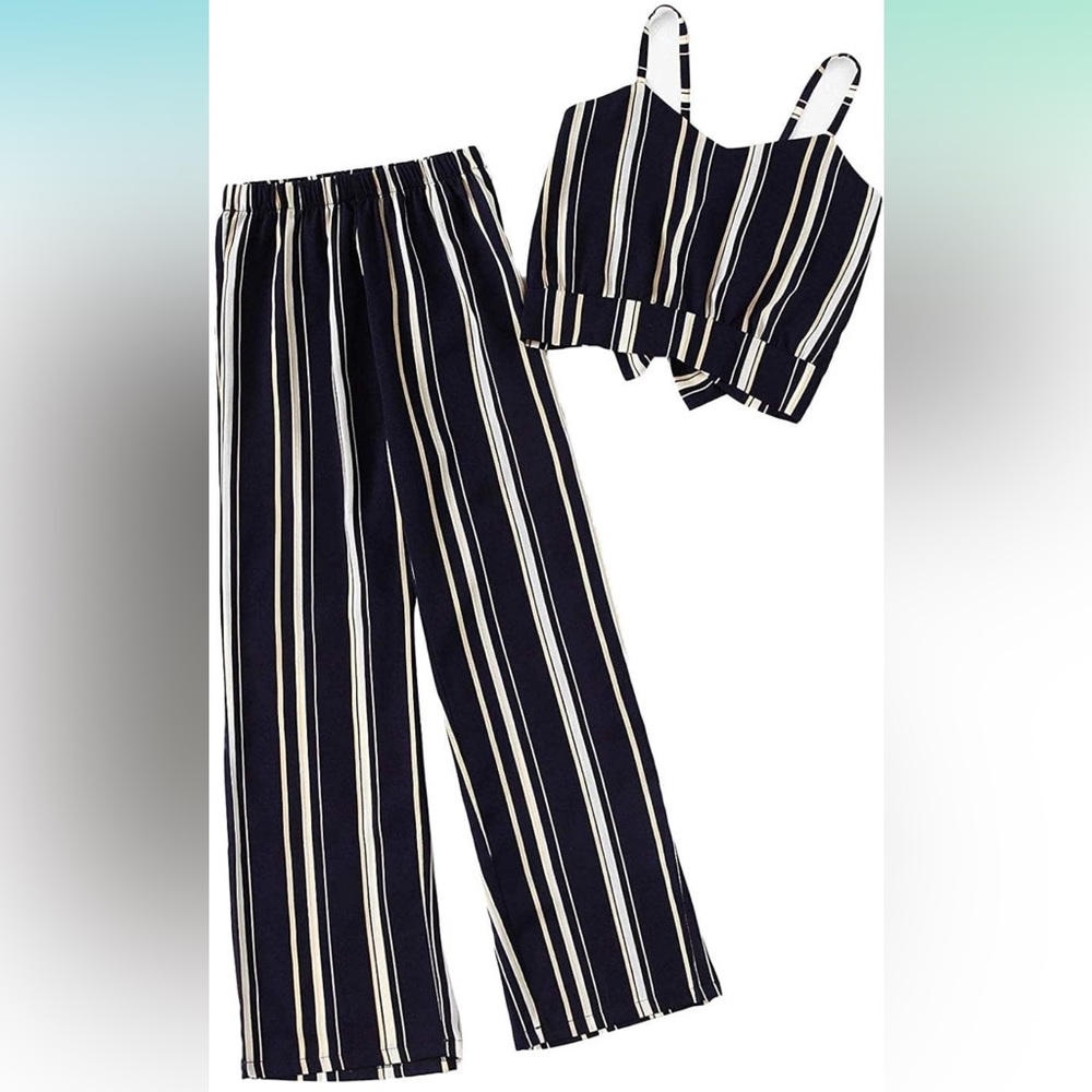 Striped 2 Piece Set